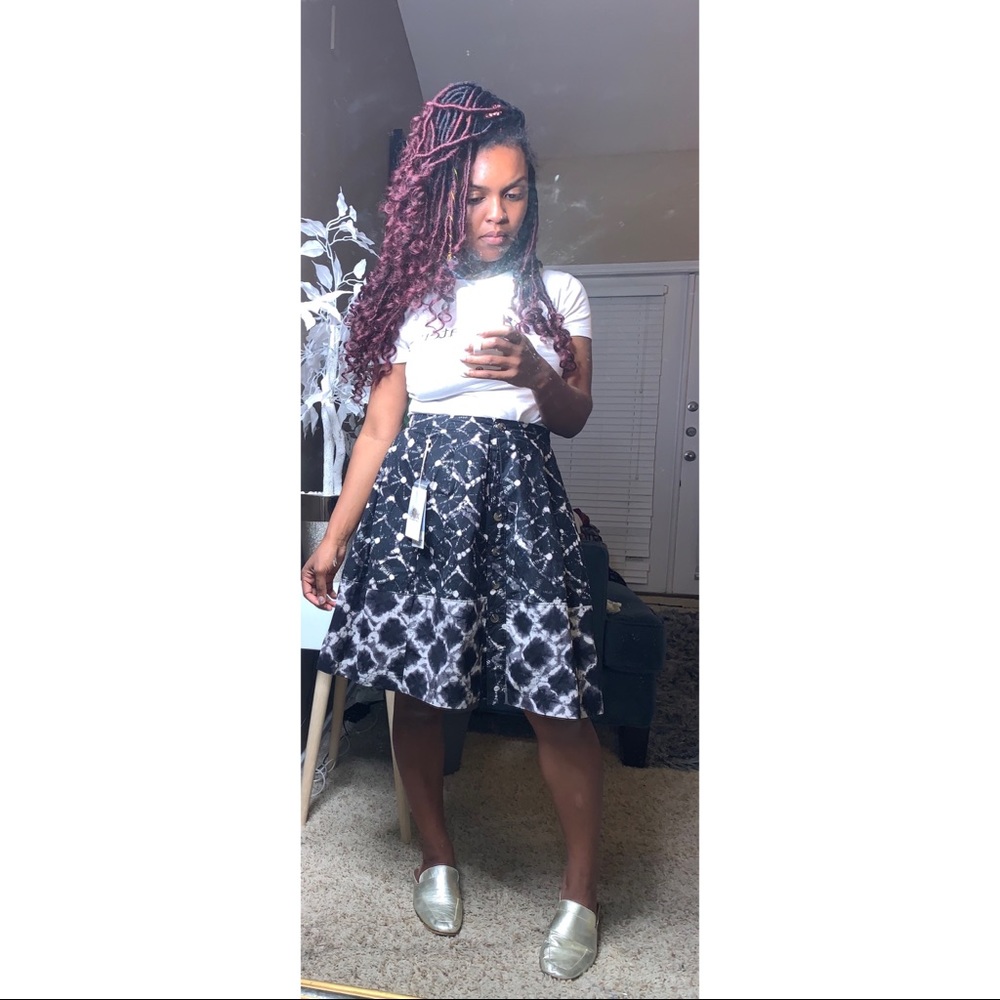 THAKOON x Target | Shibori Print Skirt 4